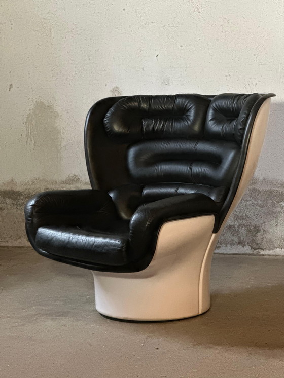 Image 1 of Original 1st Edition Joe Colombo Elda Chair in Top Condition!