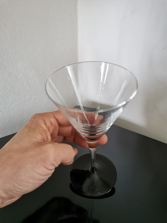 Image 1 of 8 Cristal Cocktail Glasses