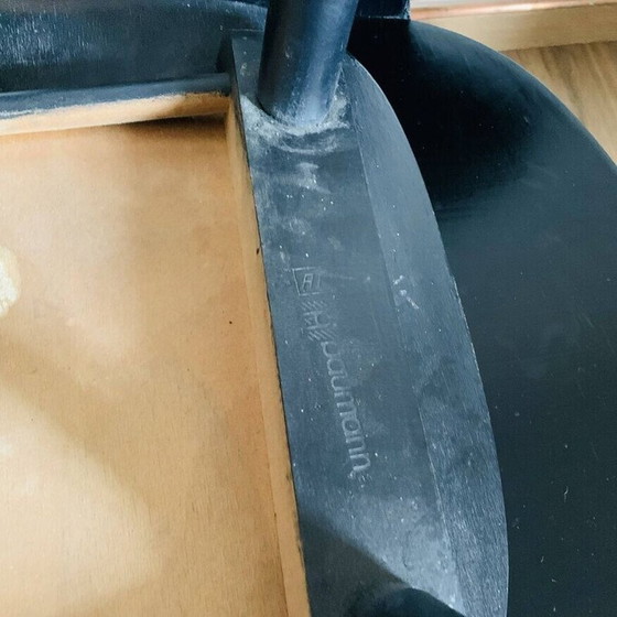 Image 1 of Set of 3 vintage eye chairs in thermoformed solid beech by Baumann