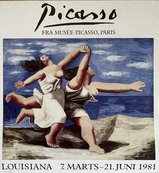 Pablo Picasso (1881-1973) Deus Femmes Courant Sur La Plage,1922