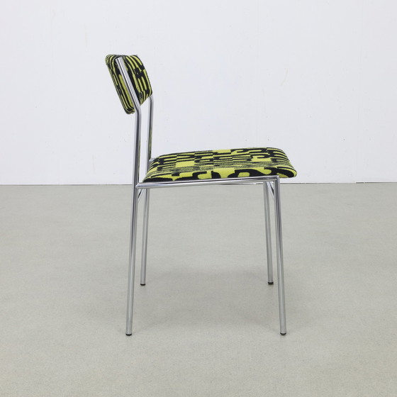 Image 1 of 1x Dining chair chrome Gijs van der Sluis