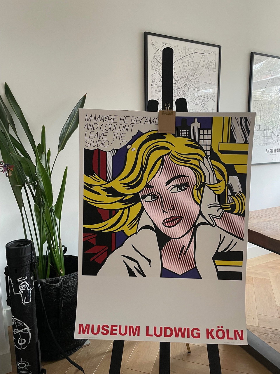 Roy Lichtenstein 希少画集 Roy Lichtenstein Head With Monocle Available For Immediate