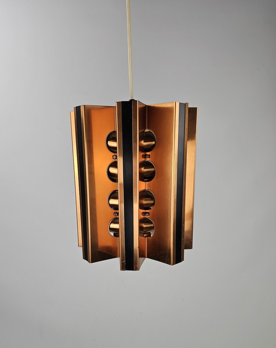 Image 1 of Copper Pendant Lamp From Denmark