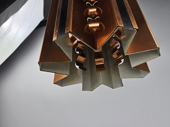 Image 1 of Copper Pendant Lamp From Denmark