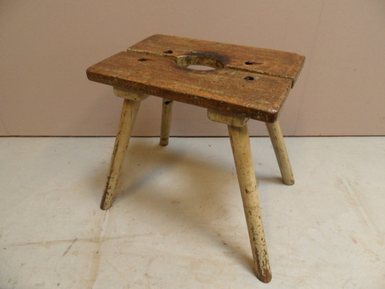 Image 1 of Vintage milk stool