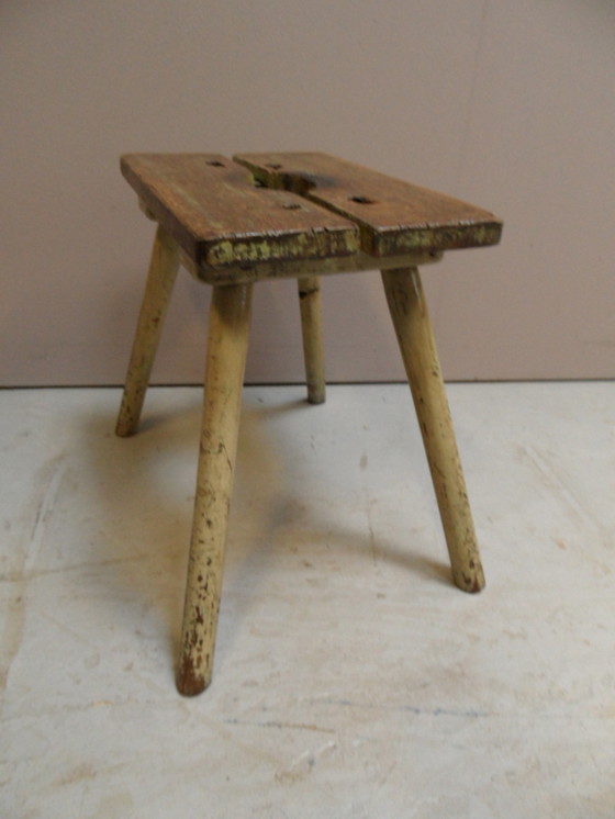 Image 1 of Vintage milk stool