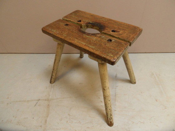 Image 1 of Vintage milk stool