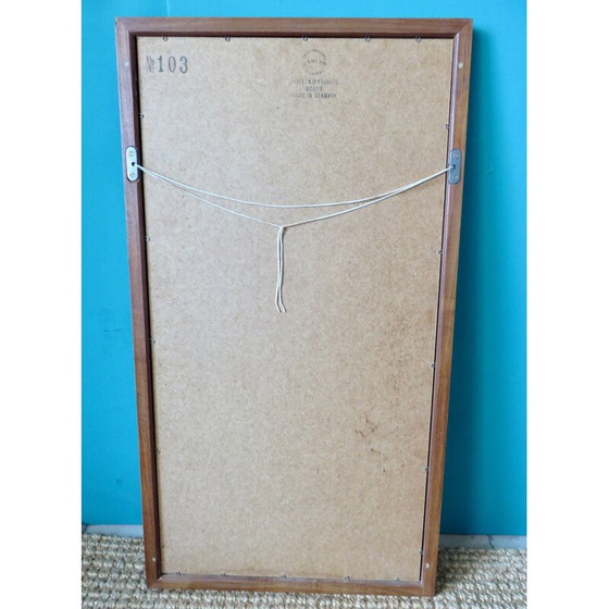 Image 1 of Specchio vintage in teak di Aksel Kjersgaard, Danimarca 1965