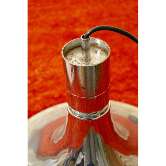 Image 1 of Sospensione conica in metallo vintage di Franco Albini, 1968