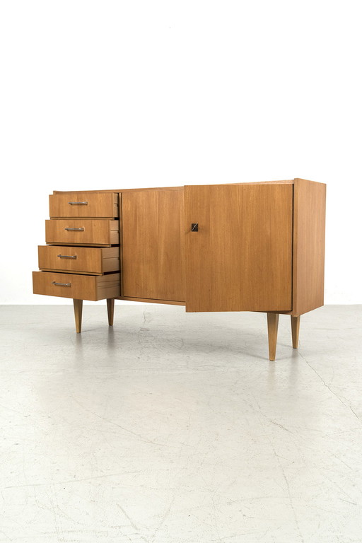 Blonde vintage dresser