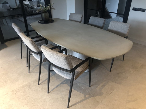 Image 1 of Goossens Stone Dining Table