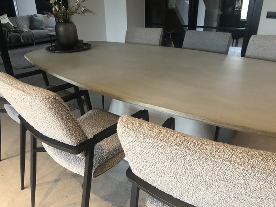 Image 1 of Goossens Stone Dining Table