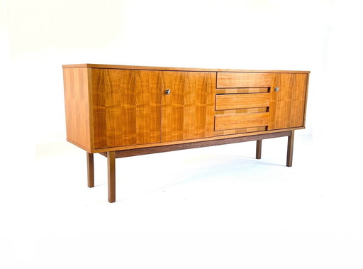 Walnut wood sideboard '60