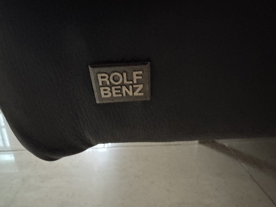 Image 1 of Rolf Benz Corner Sofa Dono 295X262 Cm, Black