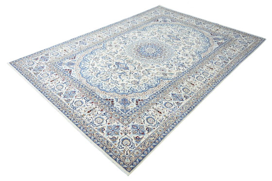 Image 1 of Tappeto orientale Nain 9 La annodato a mano con seta – 359 x 252 cm