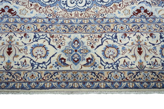 Image 1 of Tappeto orientale Nain 9 La annodato a mano con seta – 359 x 252 cm