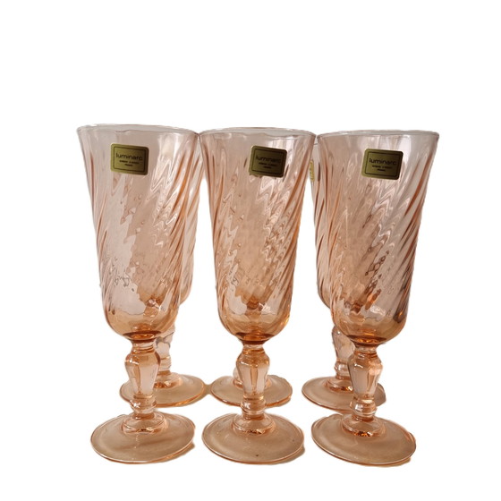 Image 1 of Luminarc Rosaline Champagne Glasses