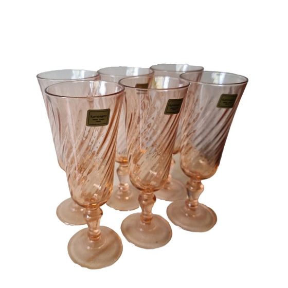 Image 1 of Luminarc Rosaline Champagne Glasses