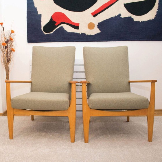 Image 1 of British model PK9881023 armchairs from Parker Knoll collection - 1960s
