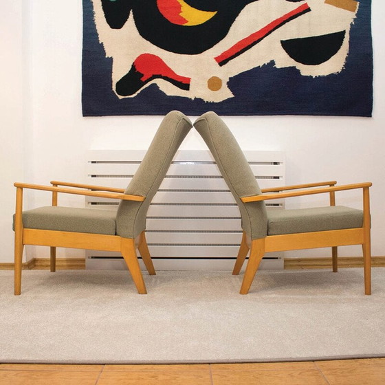 Image 1 of British model PK9881023 armchairs from Parker Knoll collection - 1960s