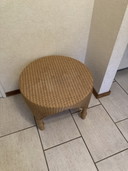 Vintage Lloyd Loom table