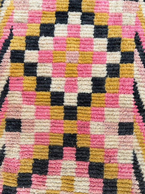 Image 1 of Runner Soft Pink Moroccan Berber Rug