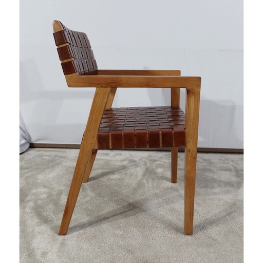 Pair of vintage "Boss" armchairs by O. De Schrijver