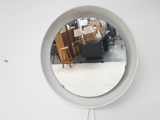 Image 1 of Poul Henningsen For Louis Poulsen Mirror With Back Light, Denmark 1960'S