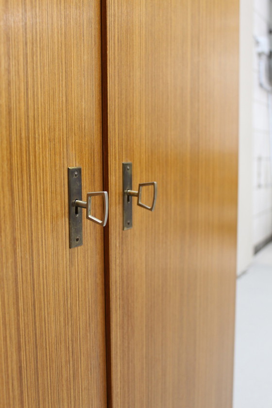 Image 1 of Vintage Medium-High Cabinet, File Cabinet, Highboard - Teak, 1960s