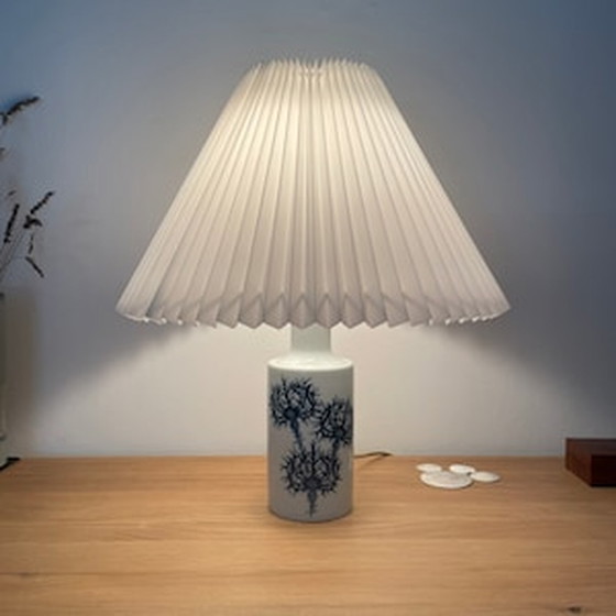 Image 1 of Lampe de table vintage en céramique