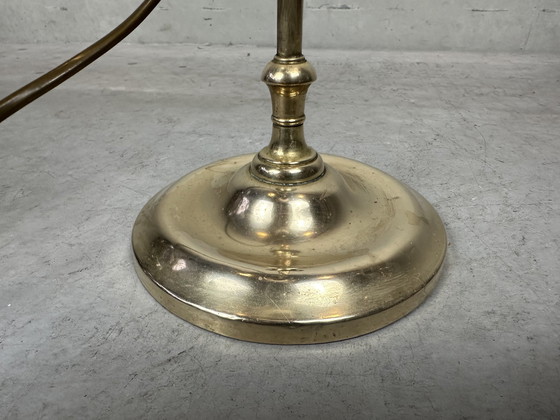 Image 1 of Art Nouveau Adjustable Table Lamp - Müller Frères