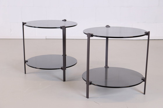 Image 1 of 2x Ghyczy T79 side table round