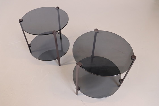 Image 1 of 2x Ghyczy T79 side table round