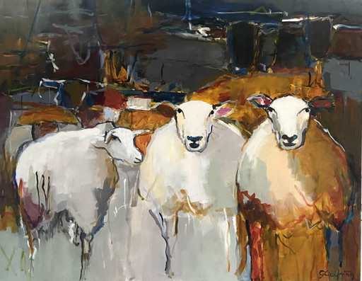 Painting With Sheep