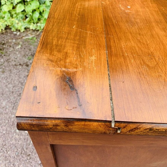 Image 1 of Vintage wooden chest of drawers with 3 drawers