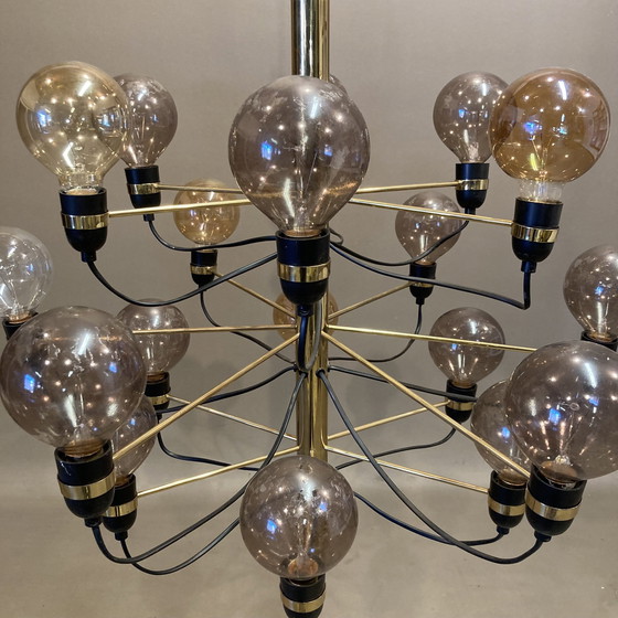 Image 1 of Large Metal Design Hanging Lamp.