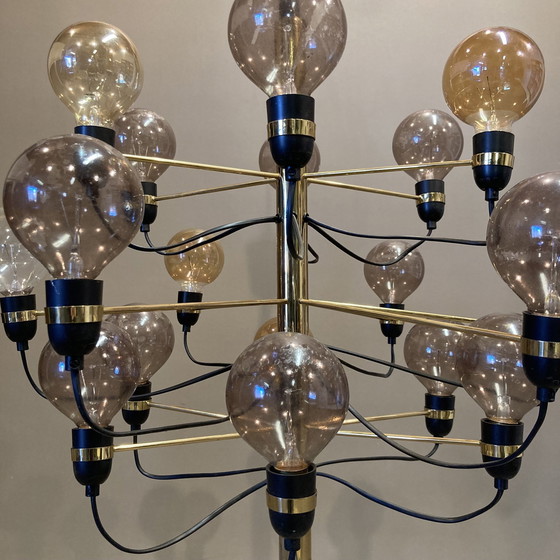 Image 1 of Large Metal Design Hanging Lamp.