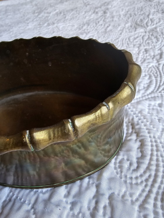 Image 1 of Antique Brass Refreshment Stand