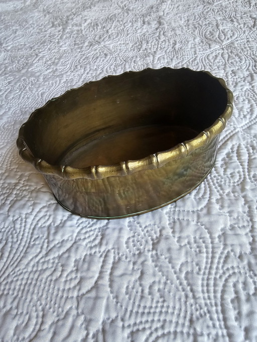 Antique Brass Refreshment Stand