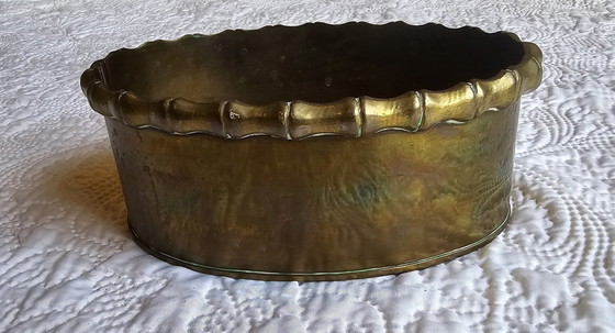 Image 1 of Antique Brass Refreshment Stand