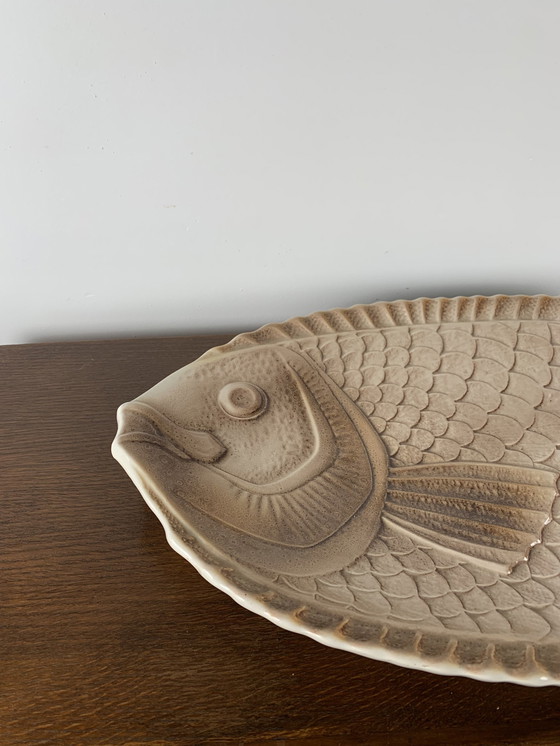 Image 1 of Fish Presentation Dish, 1970S, Sarreguemines