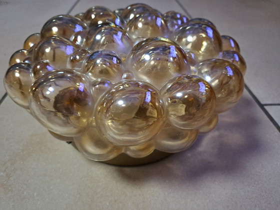 Image 1 of Helena Tynell For Limburg Bubble glass ceiling/wall lamp 60Er