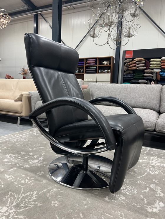 Image 1 of Strassle Relax armchair black leather