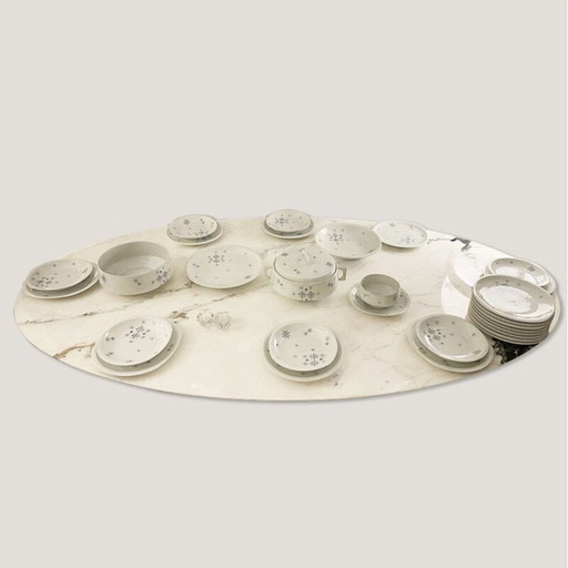 Vintage 26 pieces dinner service Titant Bernardaud model, 1970