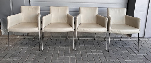 4x Label Tiba designer chairs