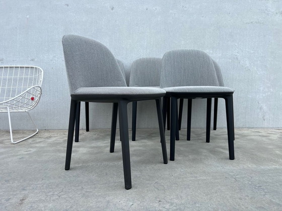 Image 1 of 5 X Vitra Softshell Side Chairs