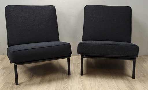 2x Artifort 013, Dux Chairs by Alf Svensson