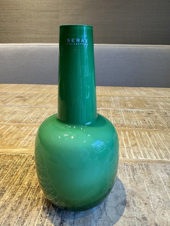 Image 1 of Serax glass vases blue / turquoise and green