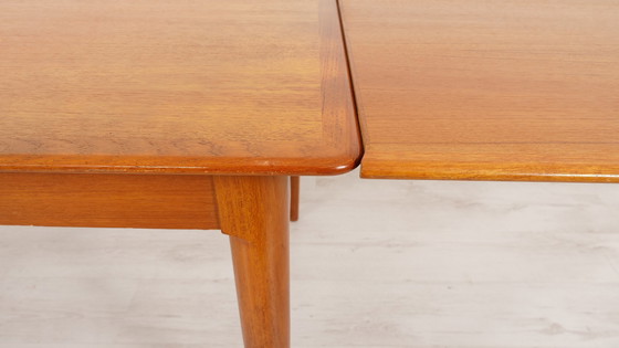 Image 1 of Vintage Dining Table | Extendable | Teak | 130 Cm