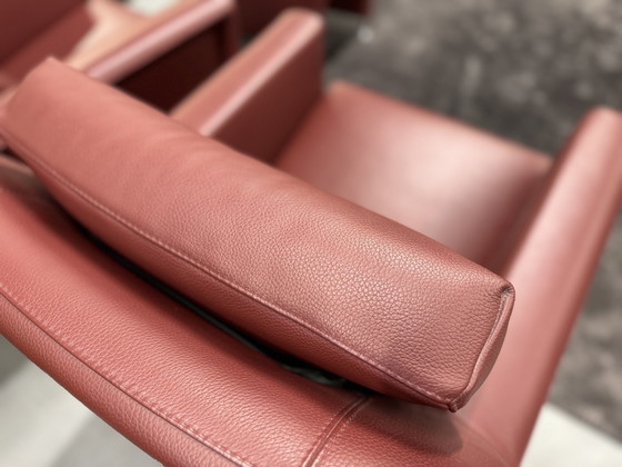 Image 1 of 2 Leolux Paian armchairs red leather